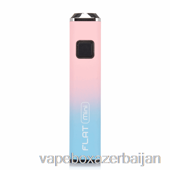 E-Juice Vape Yocan FLAT MINI 400mAh Battery Blue Pink
